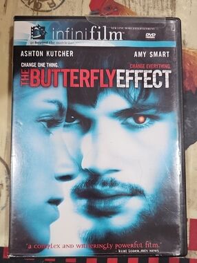 The Butterfly Effect DVD - Blue & Red Cover